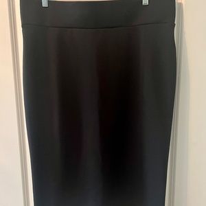 Eloquii Neoprene Pencil Skirt Black Size 16W